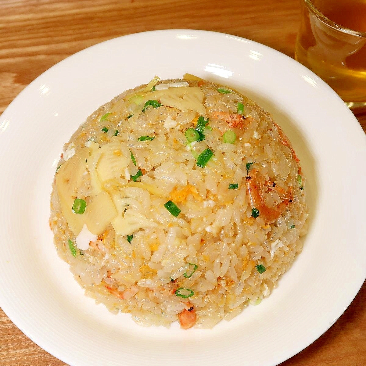 筍と桜えびの炒飯（チャーハン）☆春の炒飯