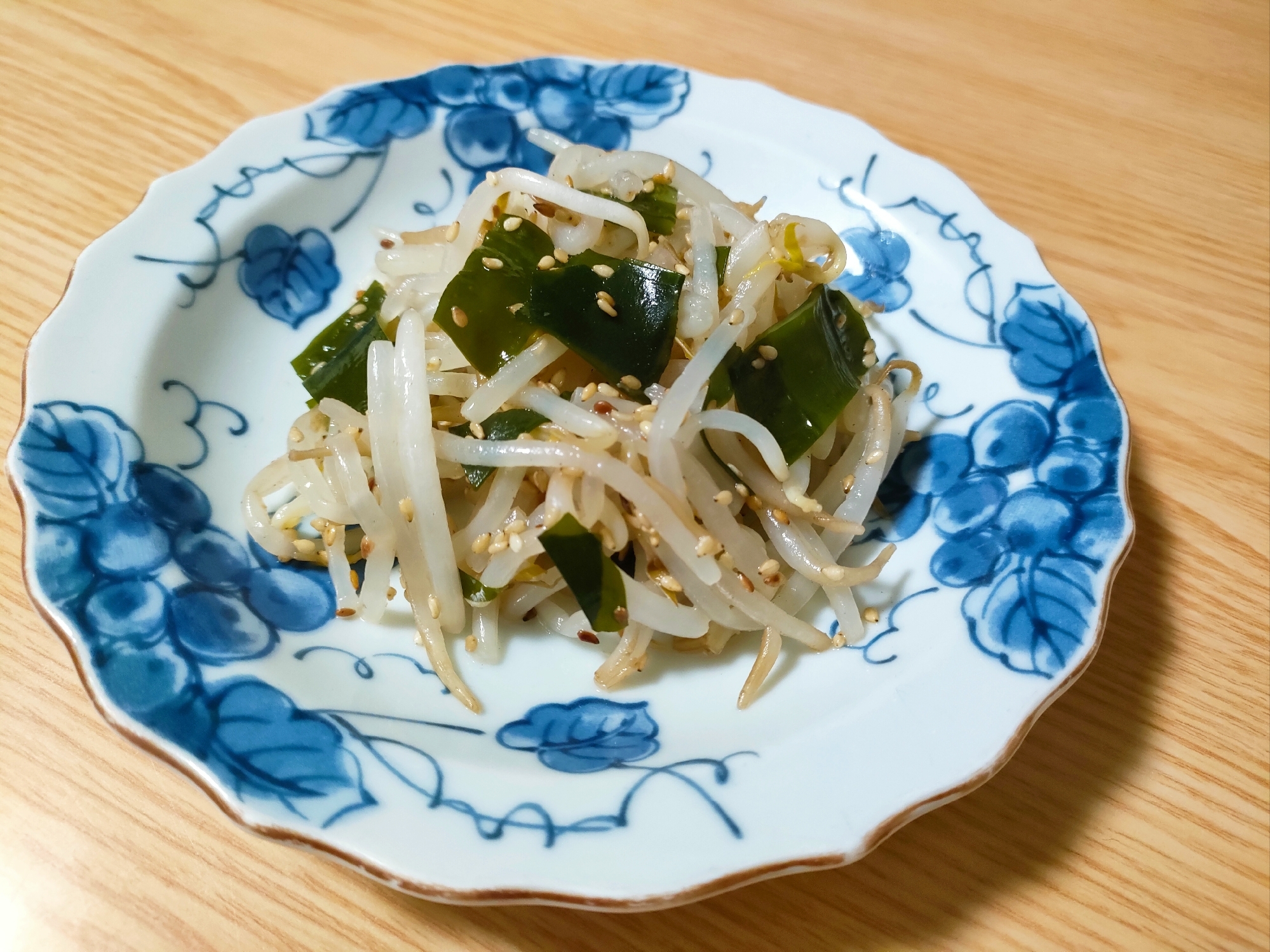 もやしとわかめのナムル