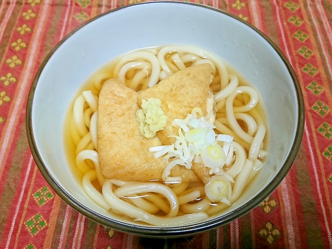 生姜であったまる～狐うどん