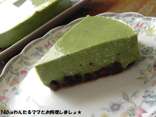 豆腐でヘルシー 簡単抹茶レアチーズケーキ レシピ 作り方 By わんたる 楽天レシピ