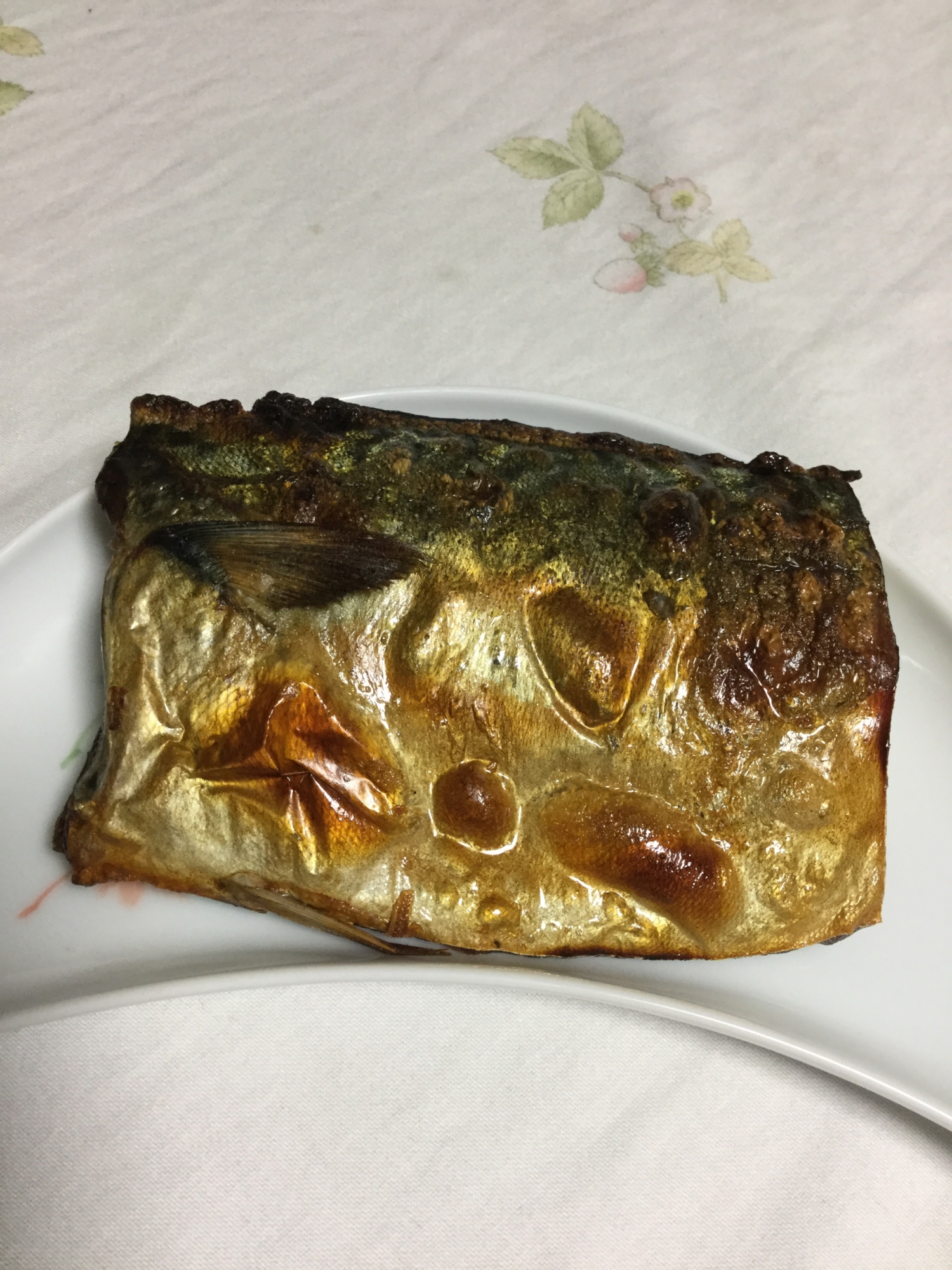 塩鯖の白だし風味
