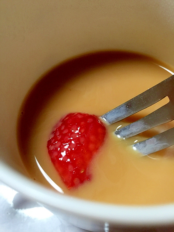 苺の砂糖漬けコーヒー レシピ 作り方 By ゴールデンアルジータ 楽天レシピ