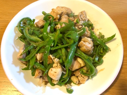 タイ風！鶏肉とピーマンのバジルいため