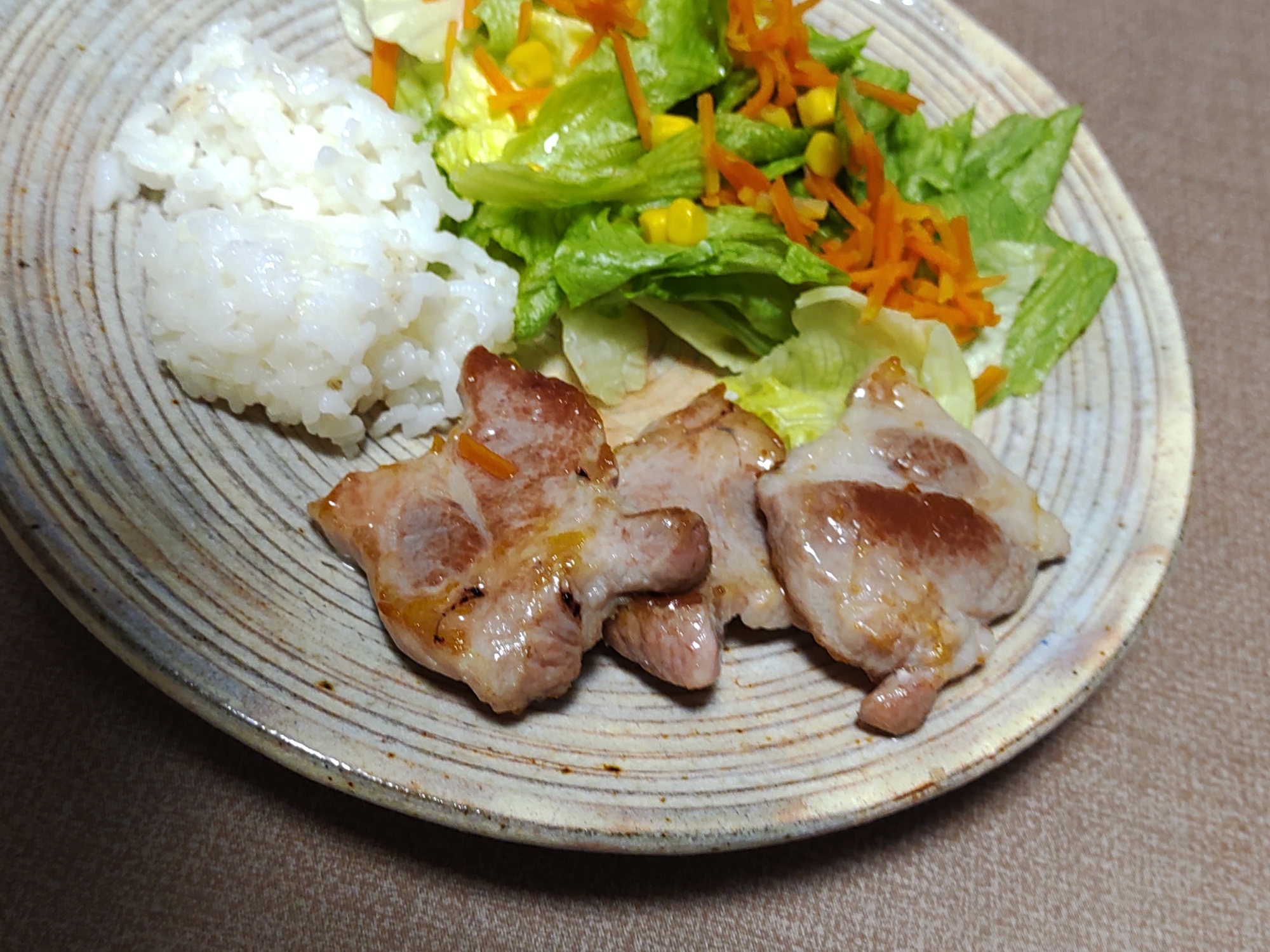 豚肩ロースの塩麹焼き
