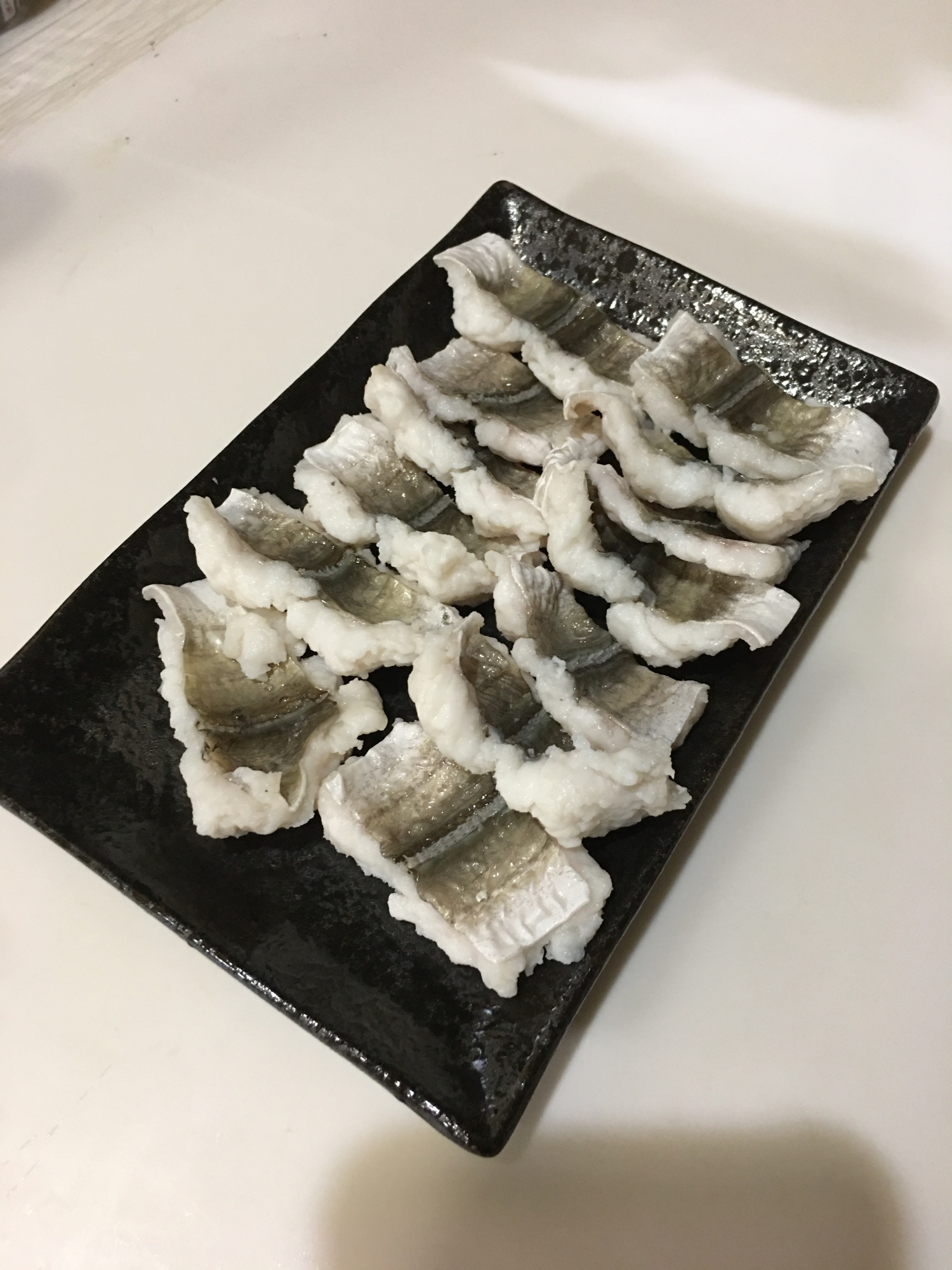 鱧 はも の湯引き レシピ 作り方 By ジャック777 楽天レシピ