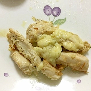 鶏ささみのチーズ焼きフライパンで簡単 レシピ 作り方 By サニヤスイーヨー 楽天レシピ