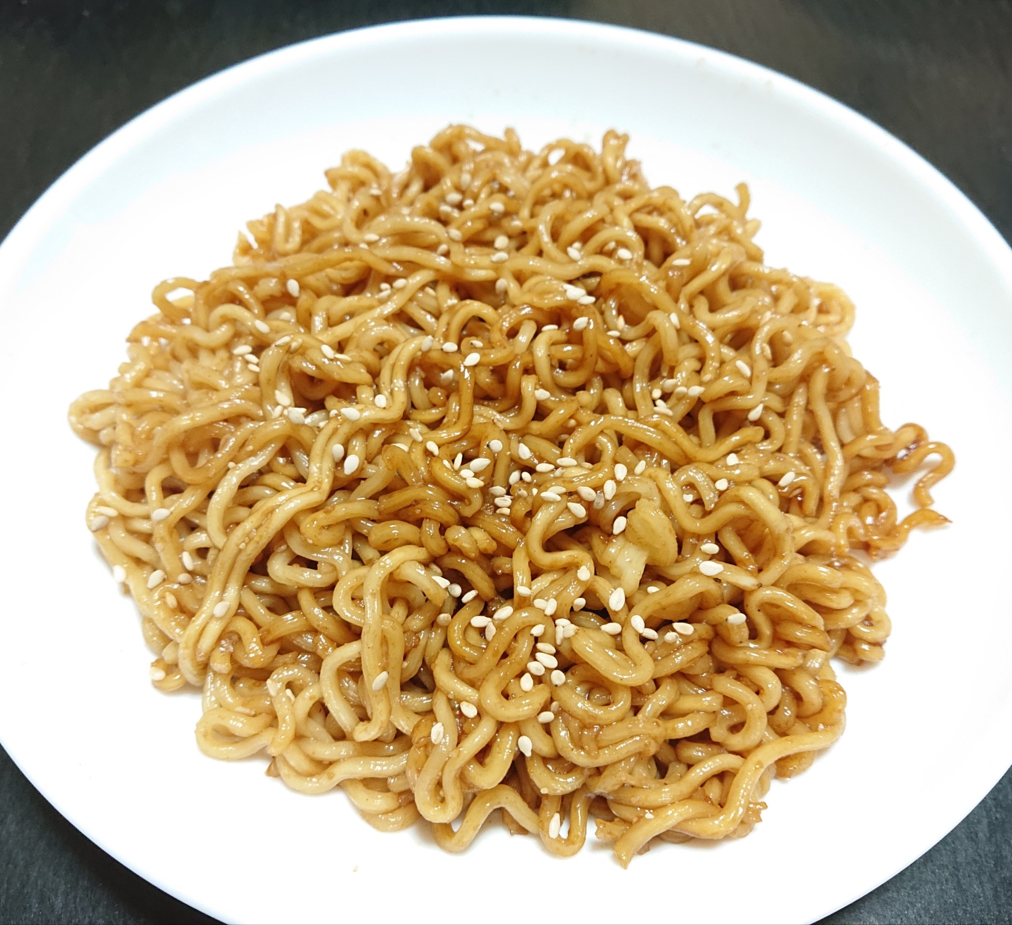 インスタントで☆ごまゴマ胡麻焼そば