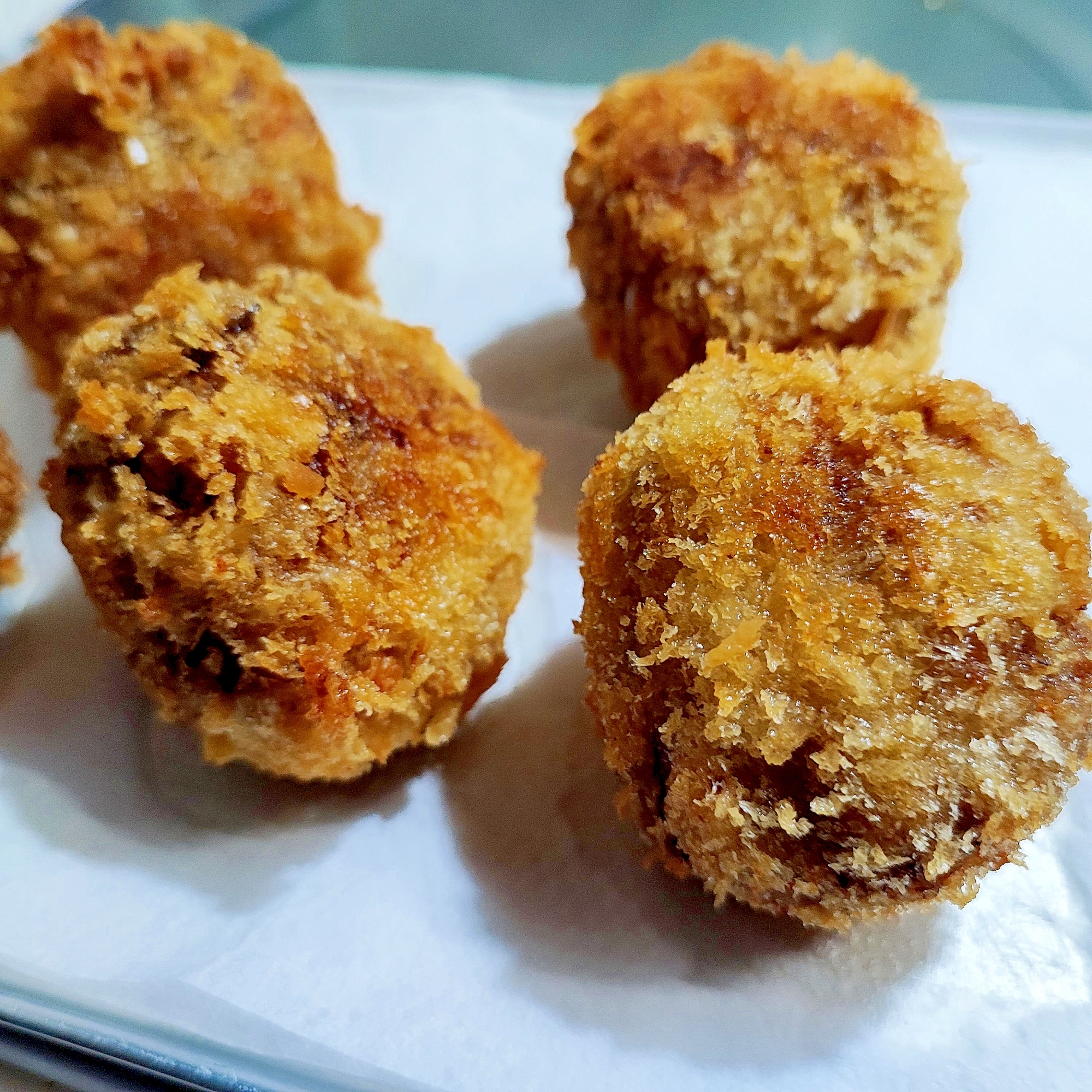 余ったカレーで！サクサク☆カレーライスコロッケ