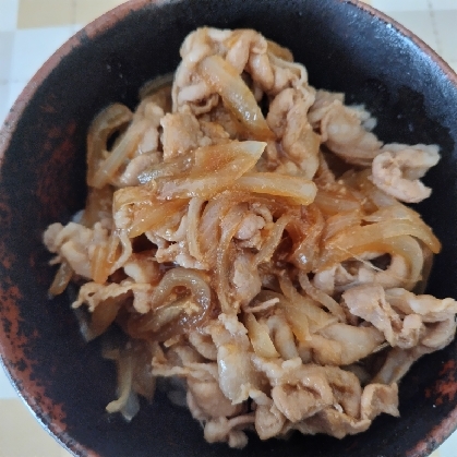 10分で完成＊みんな大好き我が家の豚丼