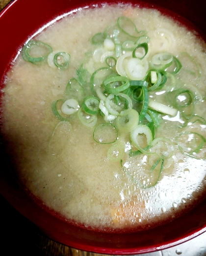 大根、大根葉、えのき味噌汁✧˖°