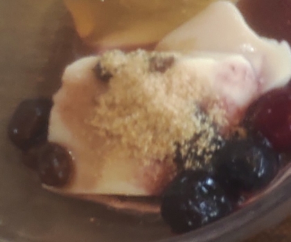 水羊羹いちじくブルーベリーヨーグルト◇