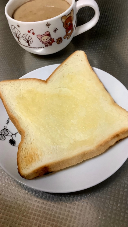 朝食に美味しくいただきました✨
ごちそうさまでした(ᵔᴥᵔ)