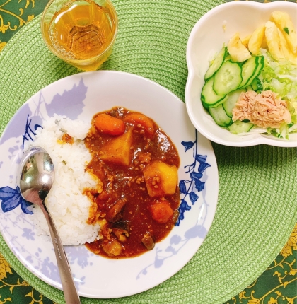 「香辛料たっぷり！ポークカレー」　　　♪♪