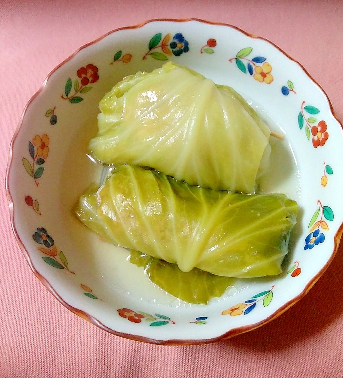 バレンタインに★ヘルシーロールキャベツ