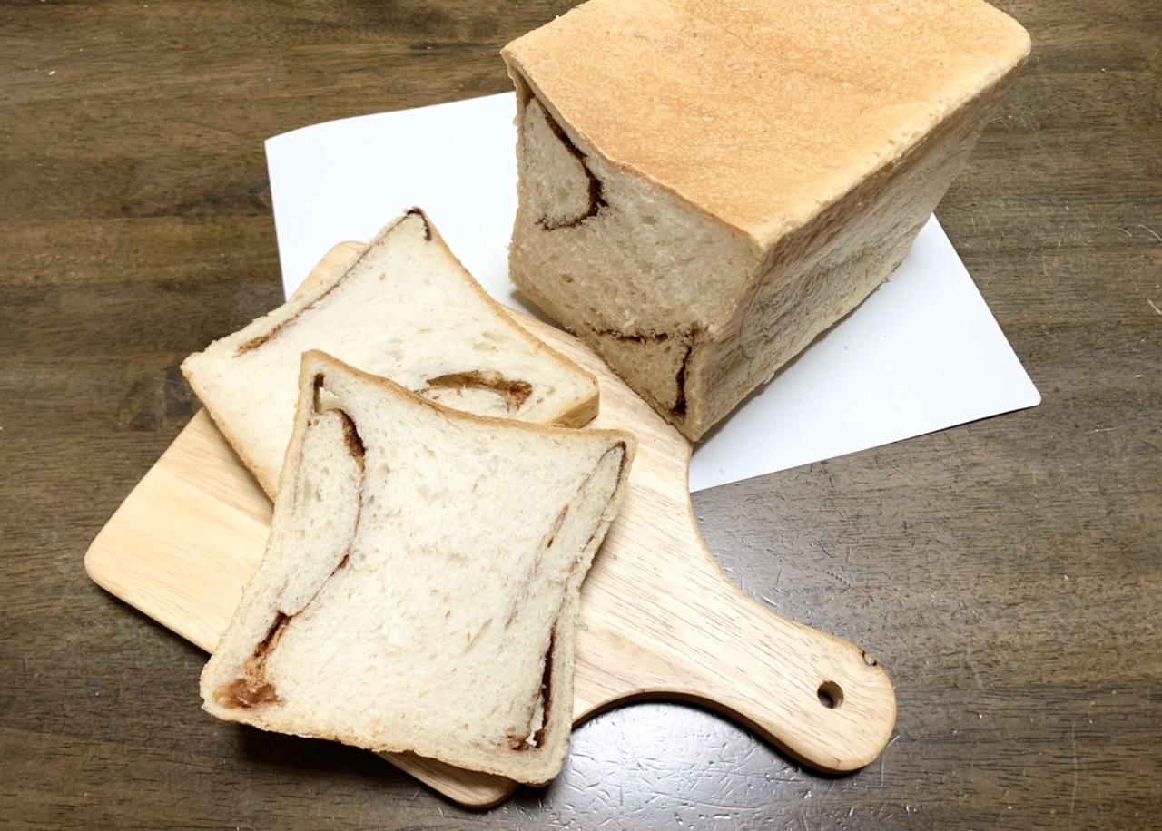 自家製酵母　酵母パン　シナモンシュガー食パン