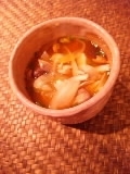 キムチで！ピリ辛野菜スープ