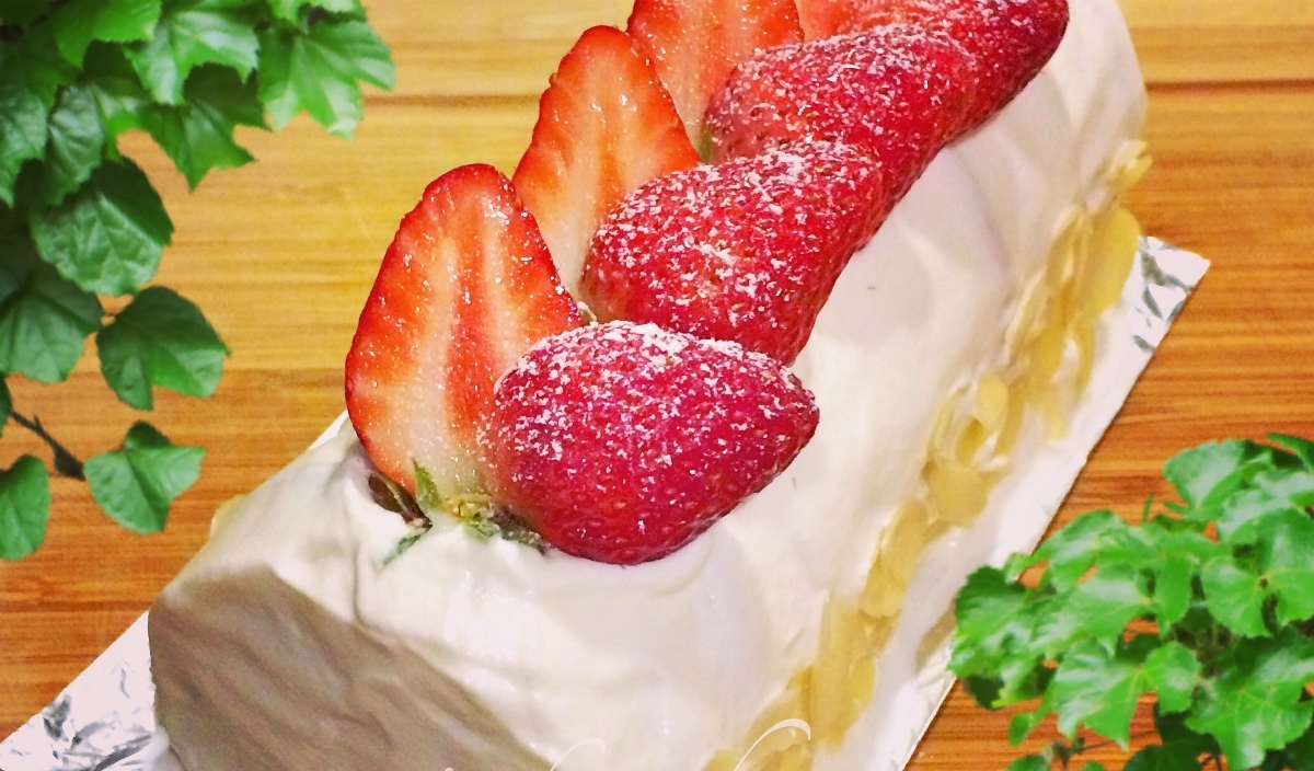 所要時間10分の焼かないケーキ 見目もかわいい超簡単な ビスケットケーキ デイリシャス 楽天レシピ