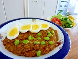ツナ缶で簡単みじん切りカレー♪