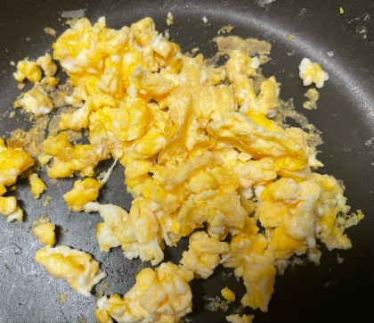 お弁当や三色丼に★フライパンで作る炒り卵
