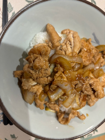 10分で完成＊みんな大好き我が家の豚丼