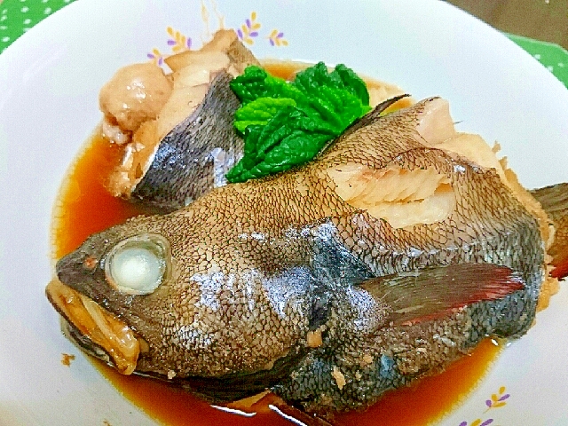 旬の煮魚どんこ