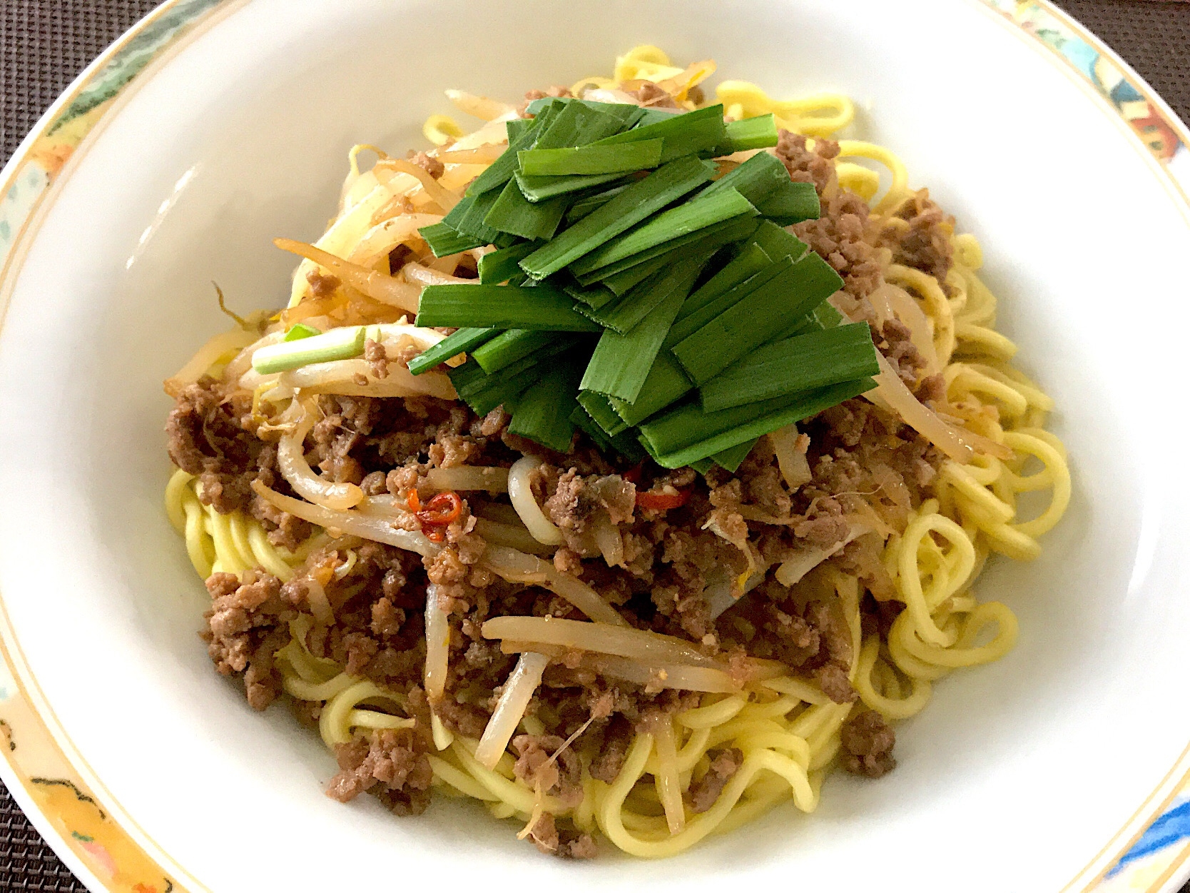 辛くない☆汁無し坦々麺☆