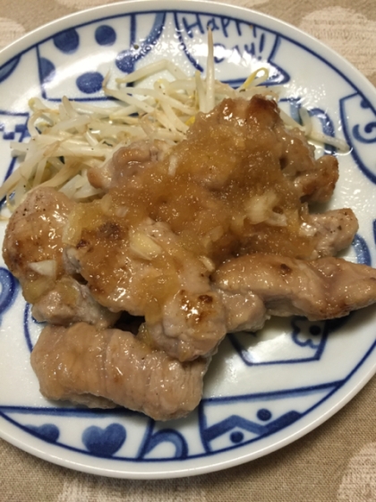 豚ヒレ肉のソテー☆新玉ねぎソースがけ