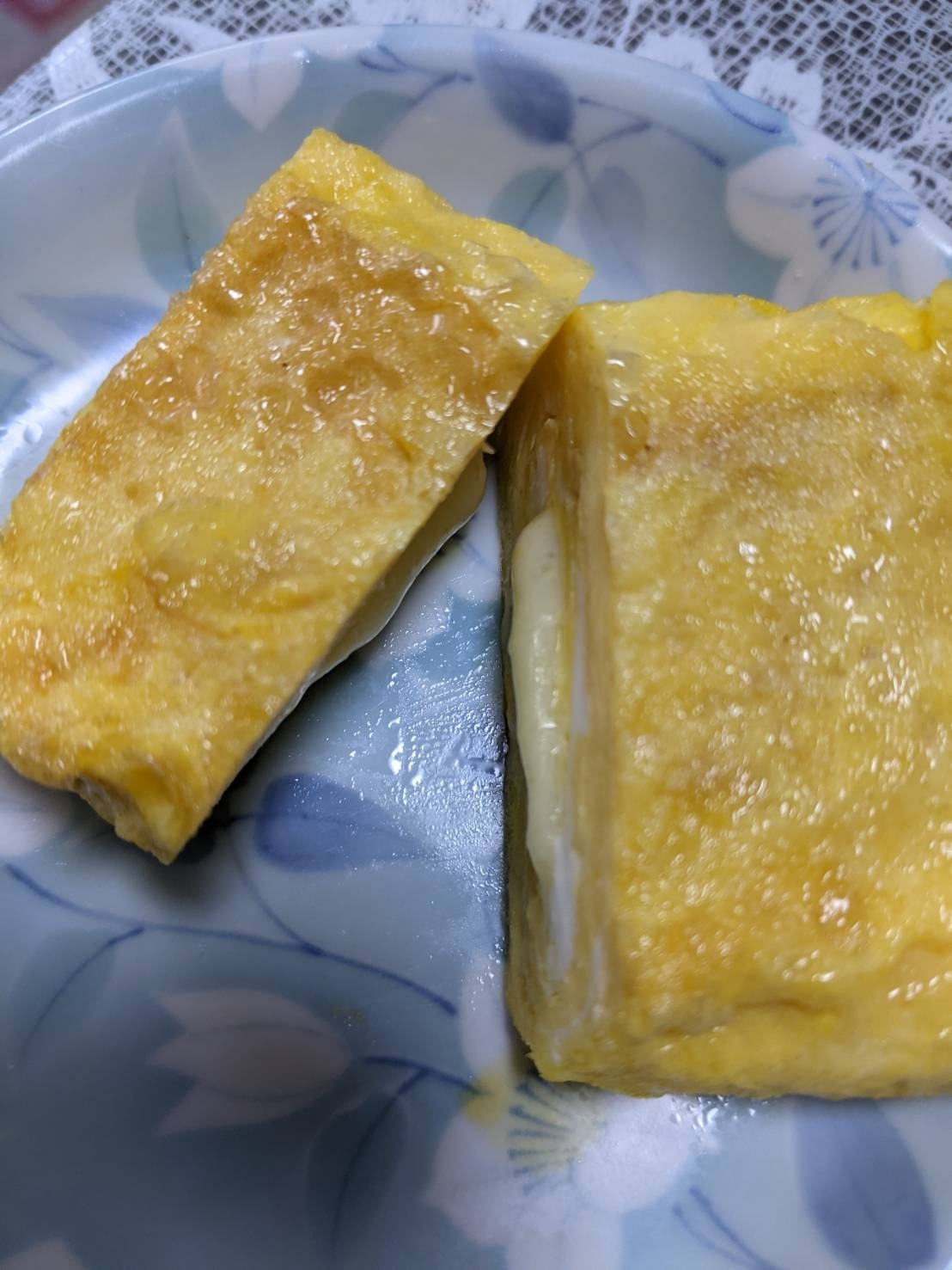 チーズ入り卵焼き