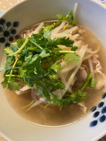 ちょっとベトナム風に～牛肉のブン