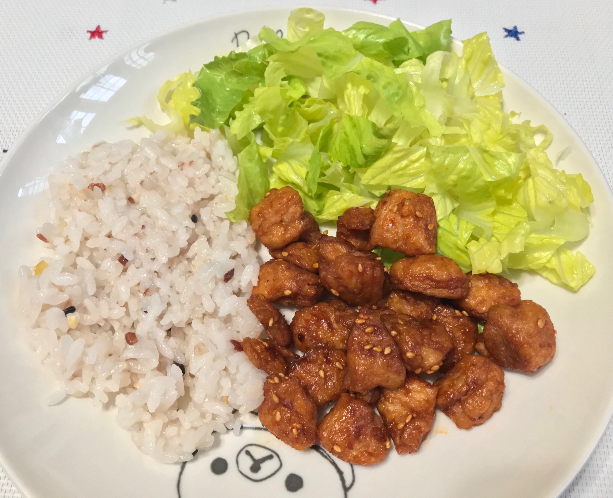 大豆ミートの甘辛焼き