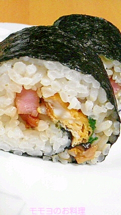 ベーコン海苔巻き