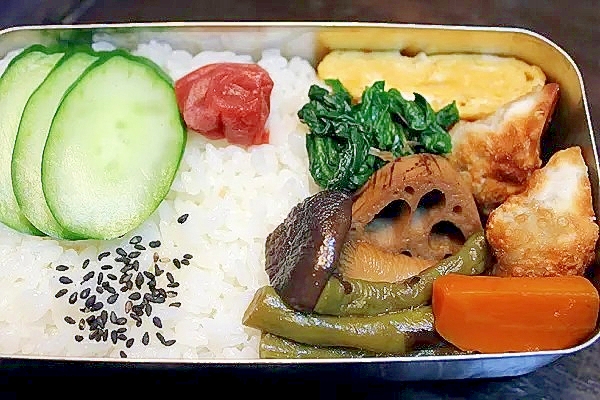 かんたん♪煮物弁当