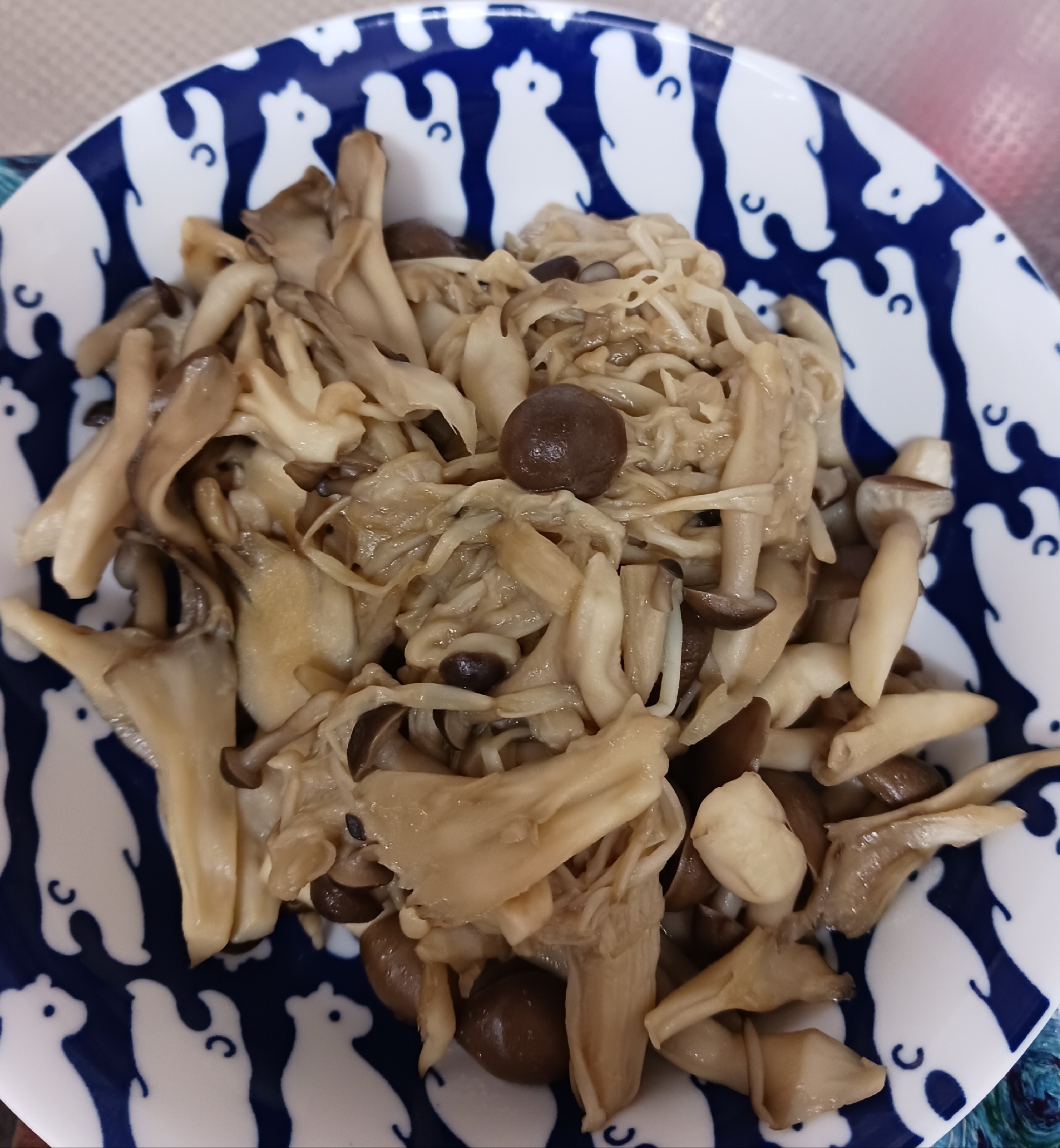 きのこのバター醤油焼き