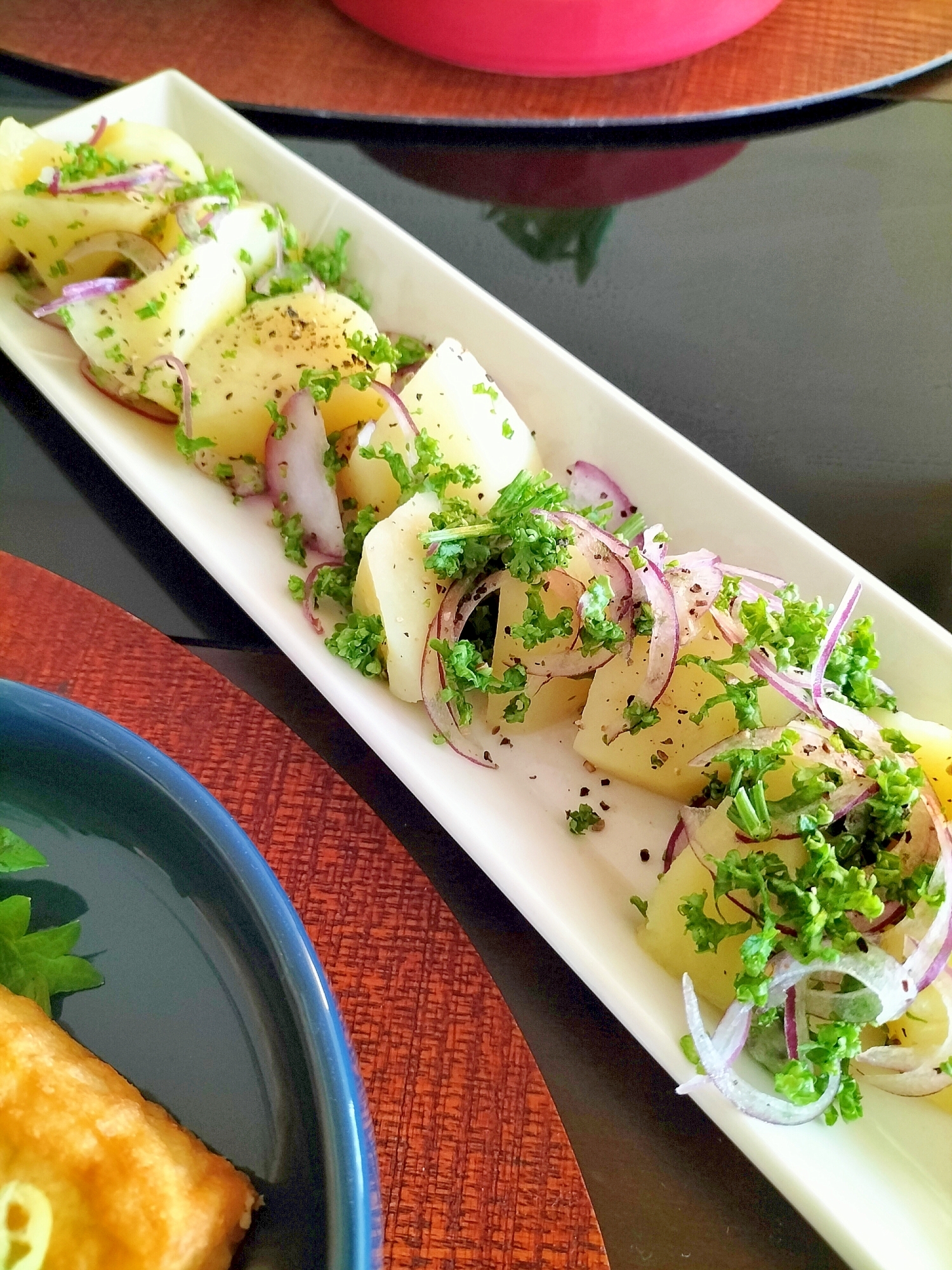 パセリとじゃがいものレモンサラダ♪