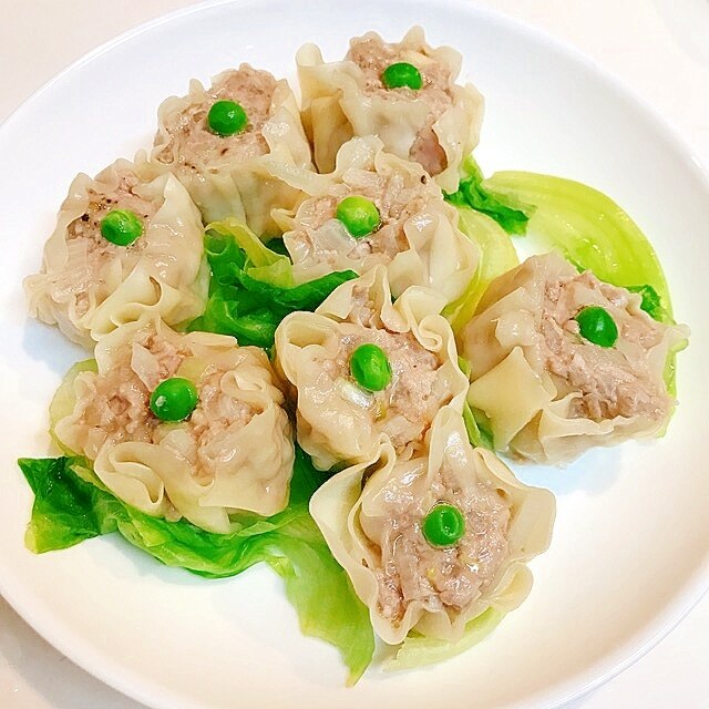 ギョーザの皮ですぐにできます 手作り蒸しシュウマイ レシピ 作り方 By えだ豆カシューナッツ 楽天レシピ