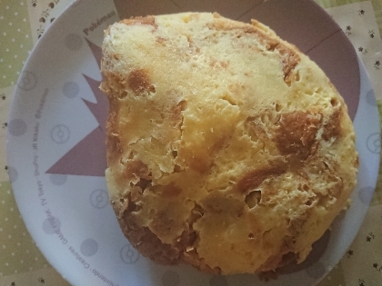 ひっくり返してボール型にしようとしたけど潰れてしまったのでまたリベンジしてみようと思います。
でもおいしかったです！