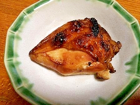 鶏むね肉の　糠漬け焼き