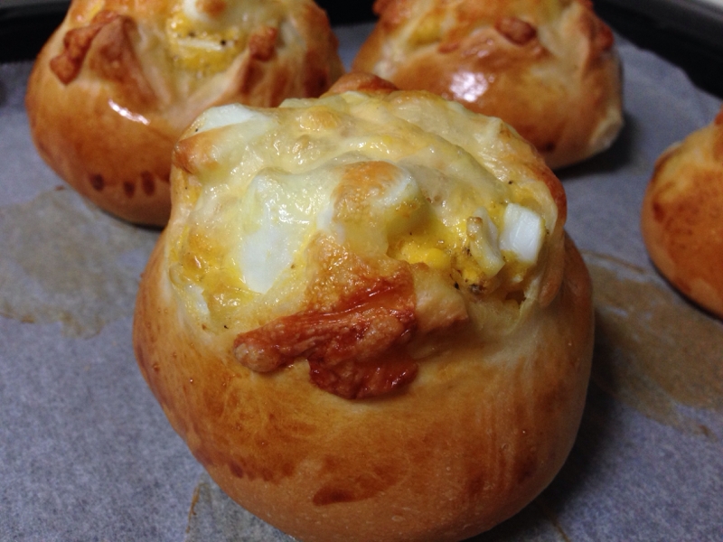 マヨネーズたまごパン レシピ 作り方 By Sayusayu Ta 楽天レシピ