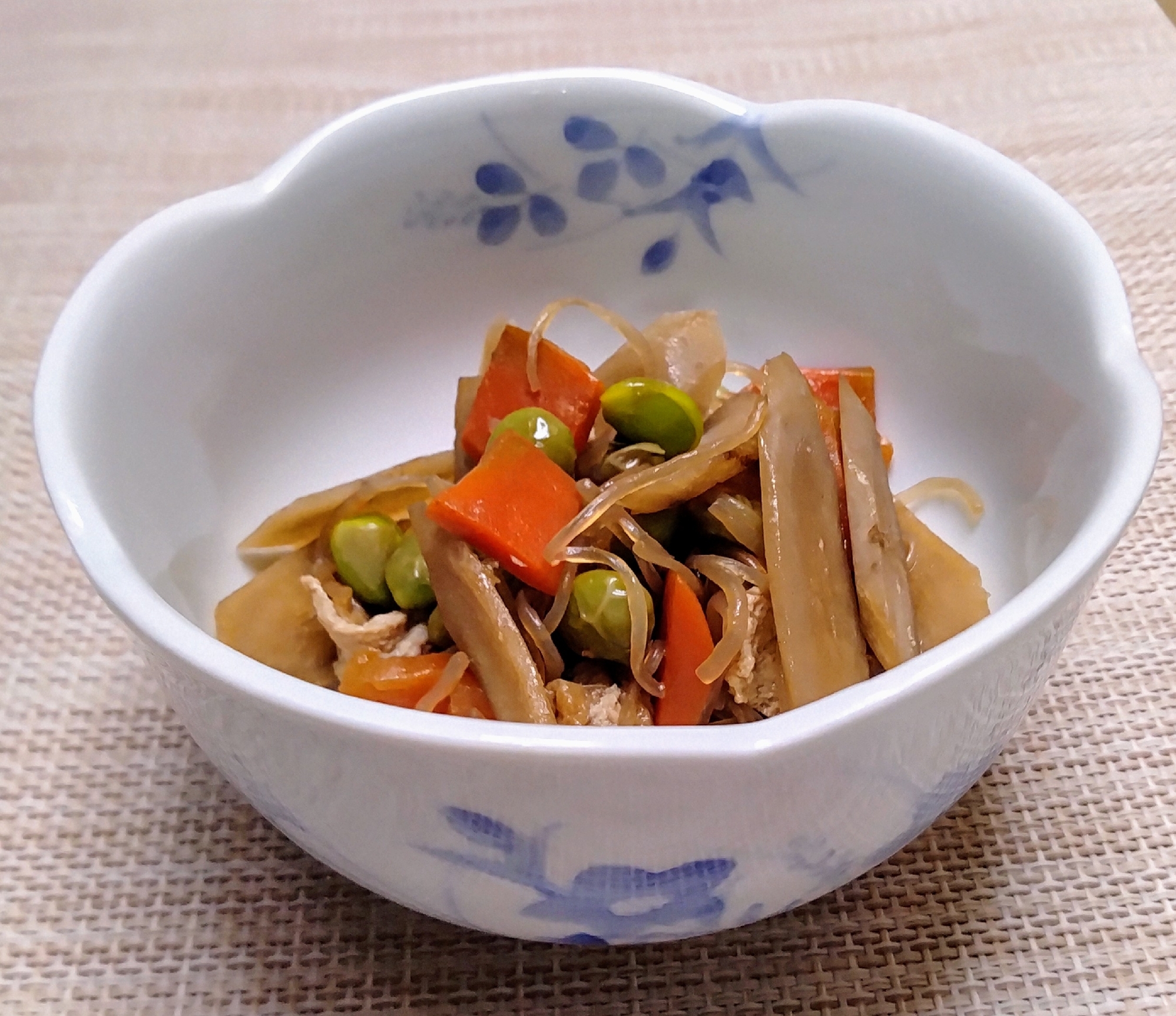 金平味の五目炒め