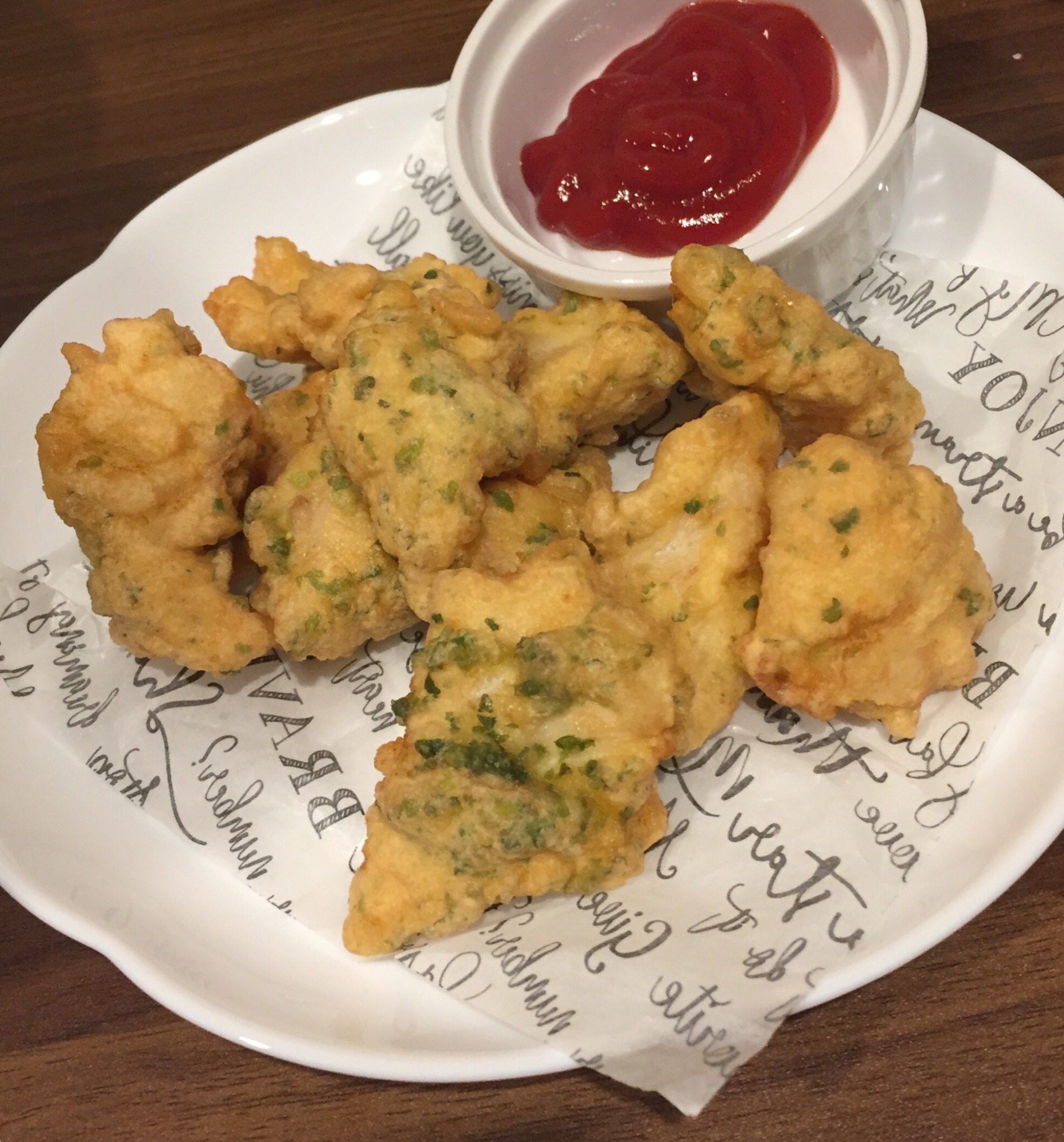 旨味たっぷり☆カジキののりチーズフリット