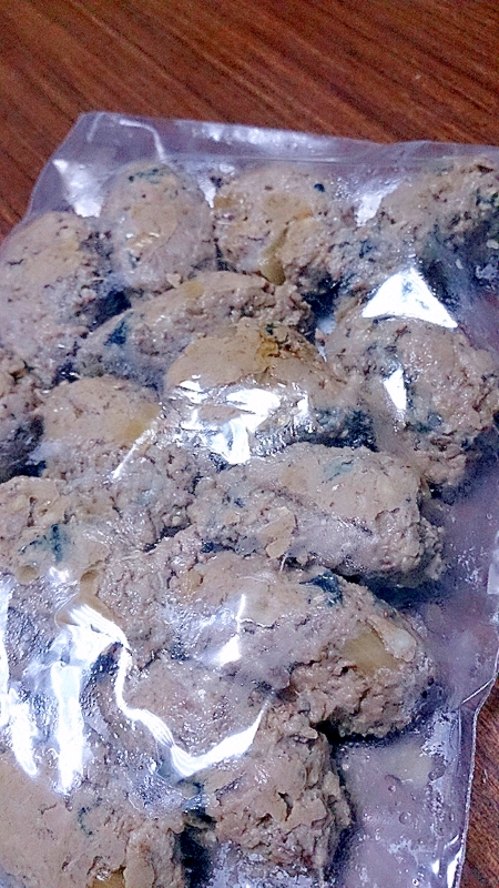 冷凍できる!いわしのつみれ