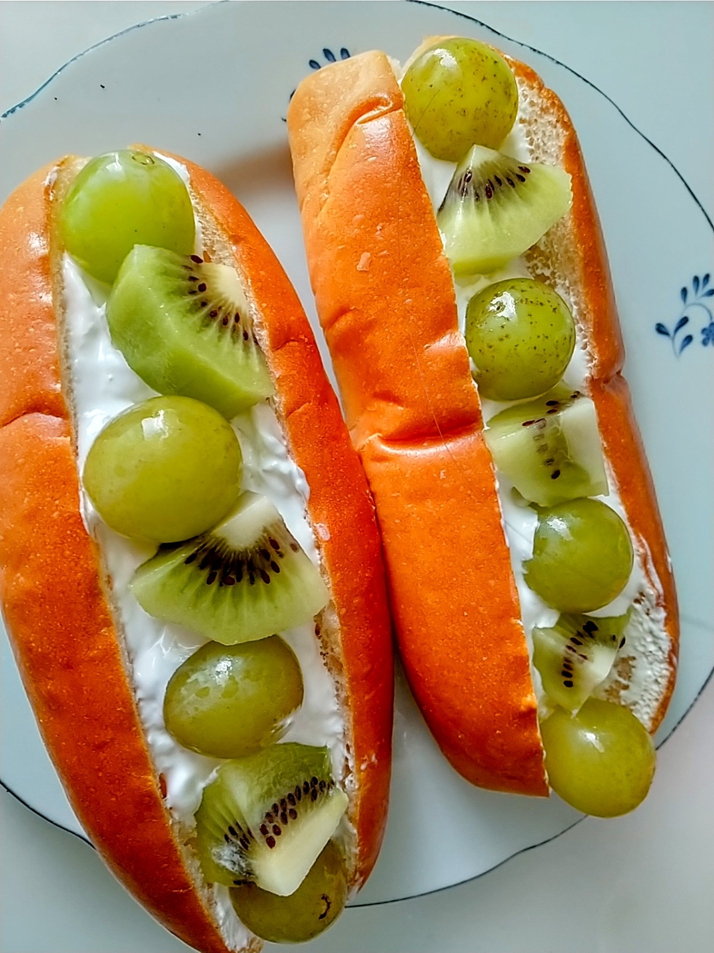 グリーン★フルーツサンド