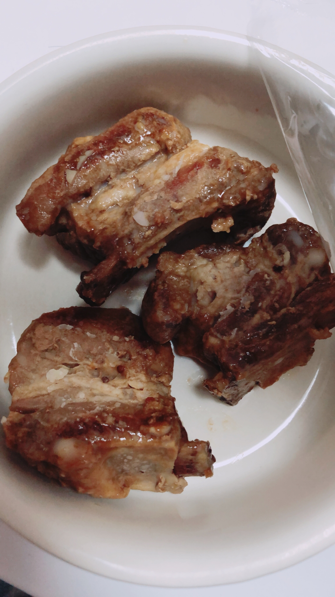 焼肉のタレで簡単スペアリブ レシピ 作り方 By ゆまり 楽天レシピ