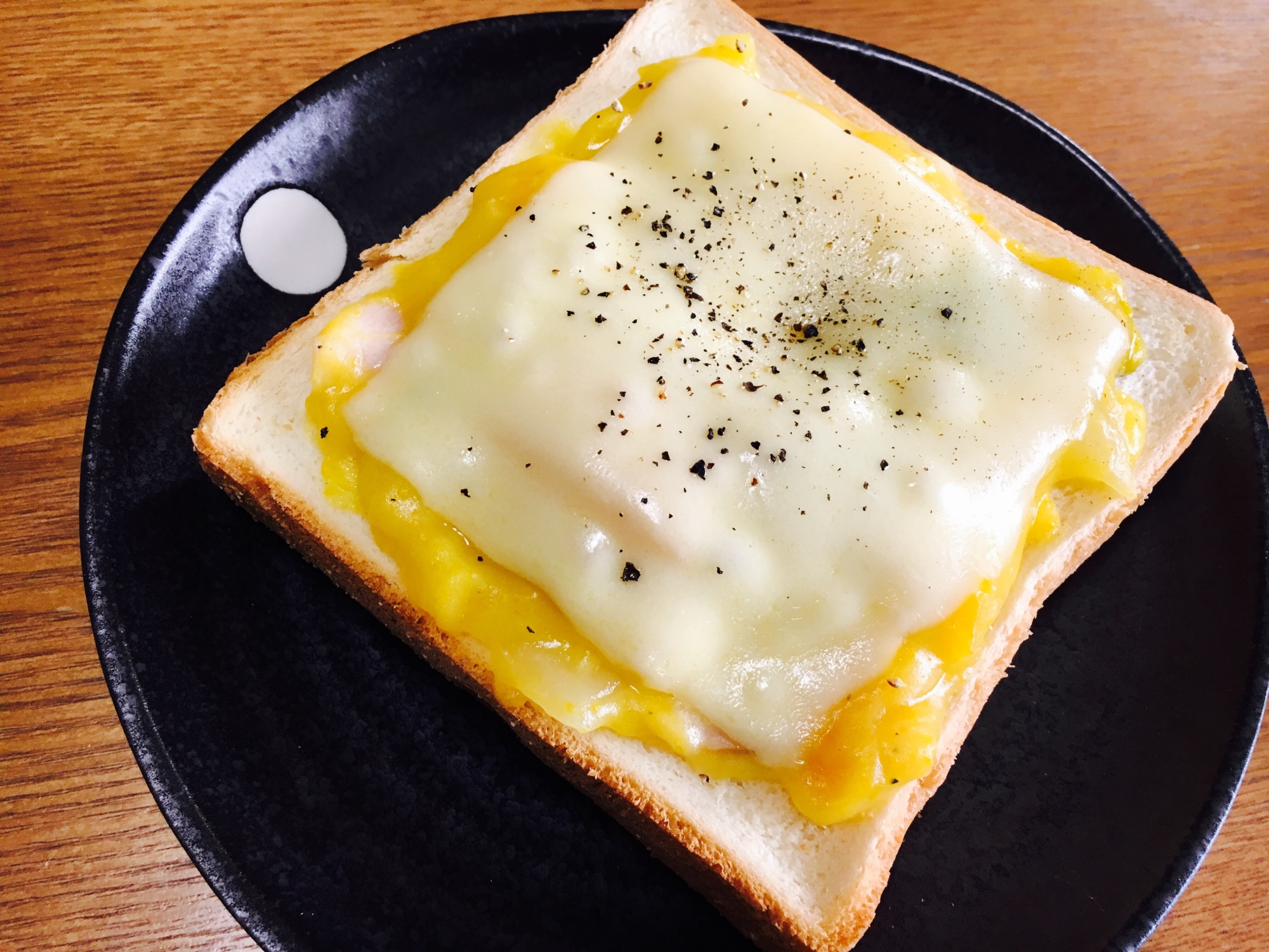 リメイク♪カボチャシチューとチーズのせトースト