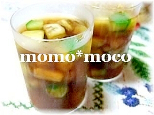 涼しげ 和風ゼリー寄せ レシピ 作り方 By Momomoco 楽天レシピ