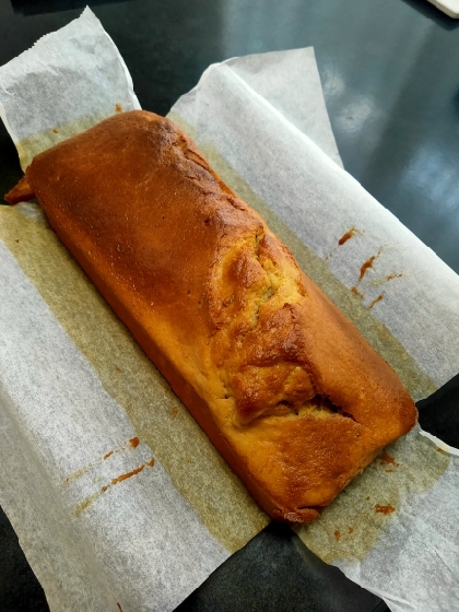 グルテンフリー！米粉のバナナパウンドケーキ
