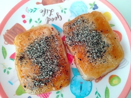 かりかりごまのバター餅