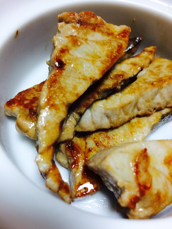 【離乳食 中期】かつおの照り焼き♡