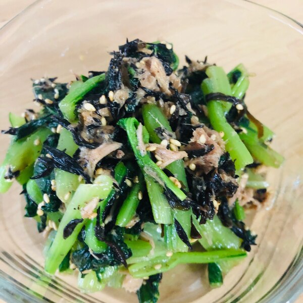 小松菜とひじきとツナのナムル レシピ 作り方 By Yana 楽天レシピ 小松菜とひじきとツナのナムル レシピ 作り方 By Yana 楽天レシピ