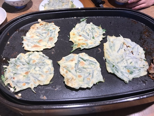 ホットプレートで簡単チヂミ レシピ 作り方 By 今日子さんの料理レシピ 楽天レシピ